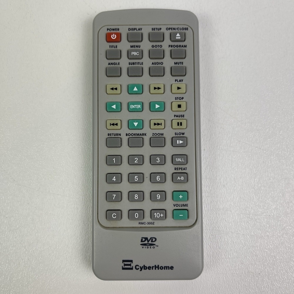 CyberHome DVD Video CH-DVD 300‎ Remote Control RMC 300Z